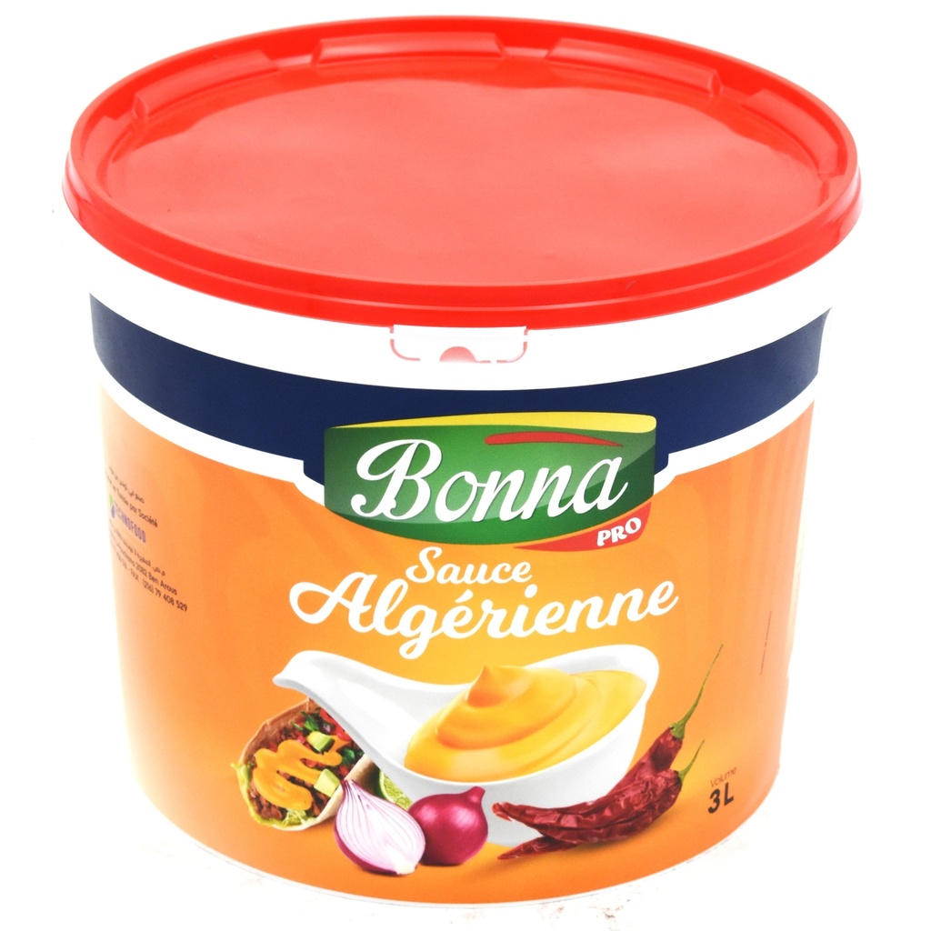 SAUCE ALGER BONNA 3L