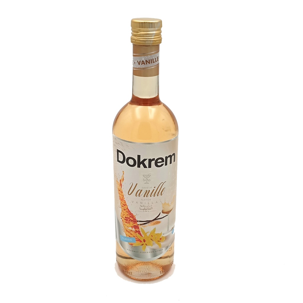 SIROP VANILLE DOKREM 750ML