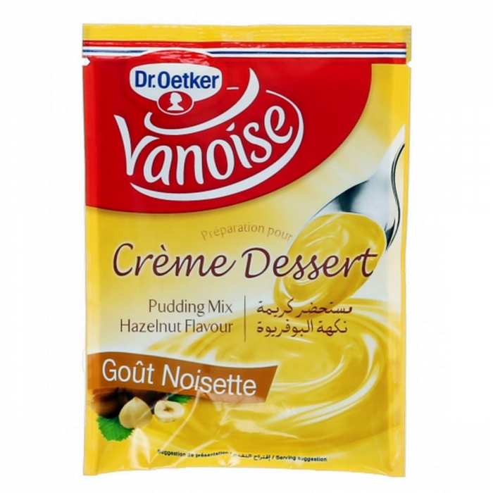 vanoise crème dessert noisette 40g