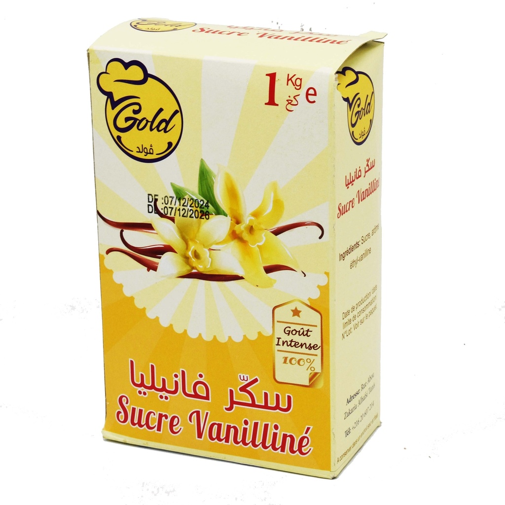SUCRE VANILLE GOLD 1KG