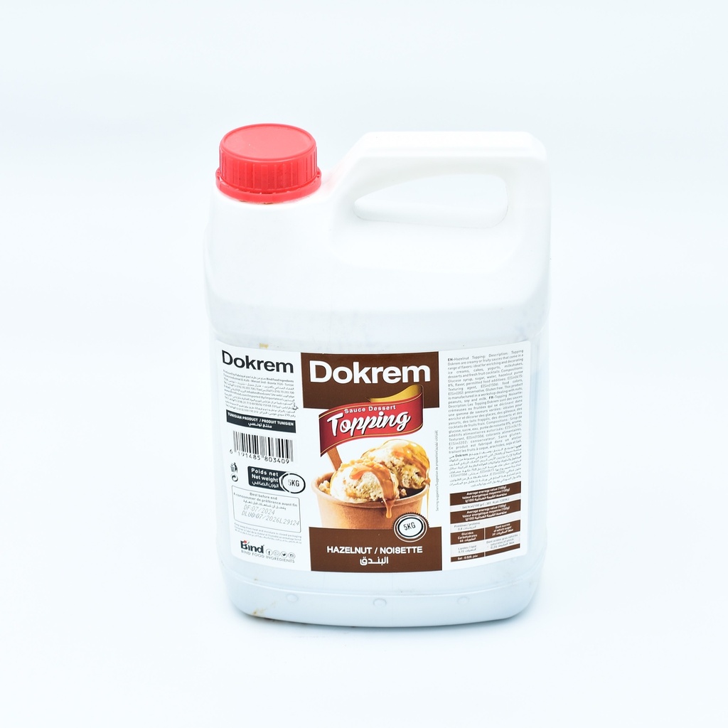 TOPPING NOISETTE DOKREM 5KG