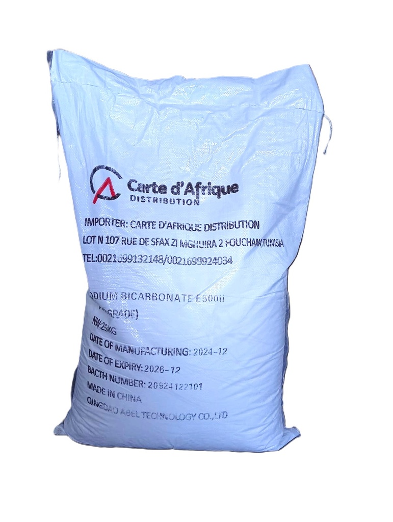 BICARBONATE DE SOUDE 25KG