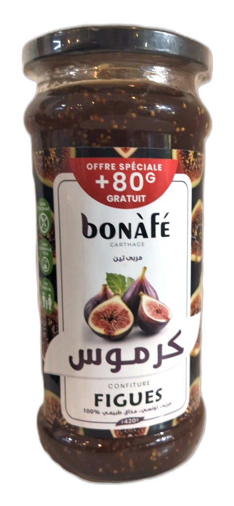 Confiture  bonafé figues 80g gratuit