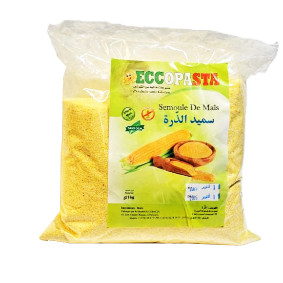 SEMOULE DE MAIS 1KG ECOPASTA