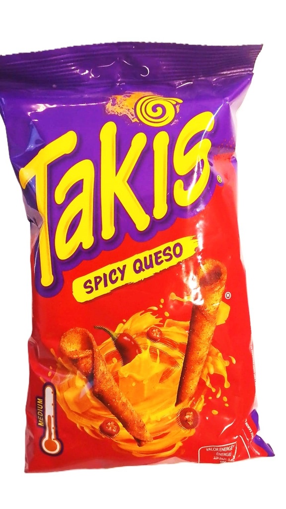 Takis spicy queso