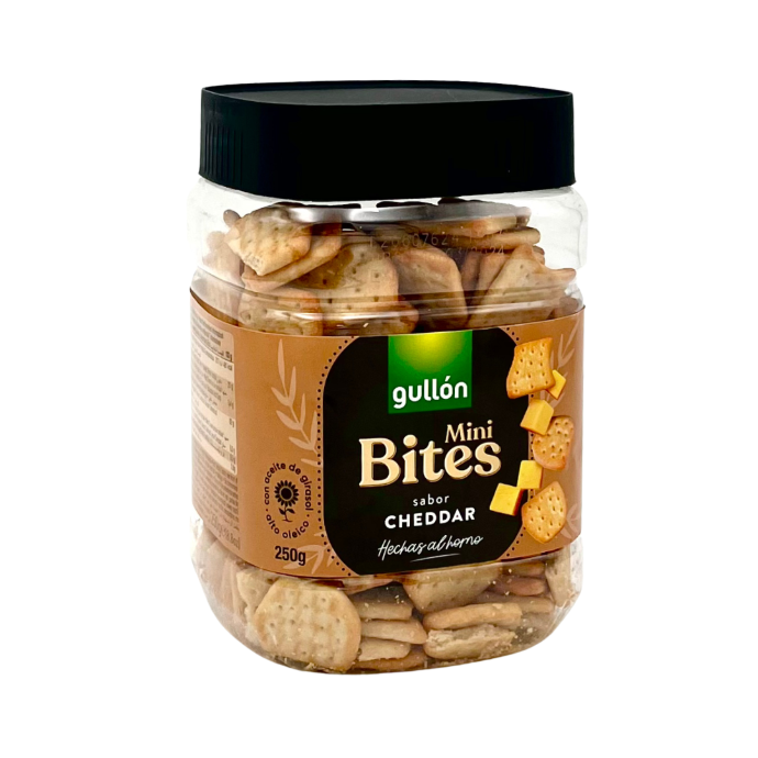 CRACKERS CHEDDAR -GULLÓN-  160 G