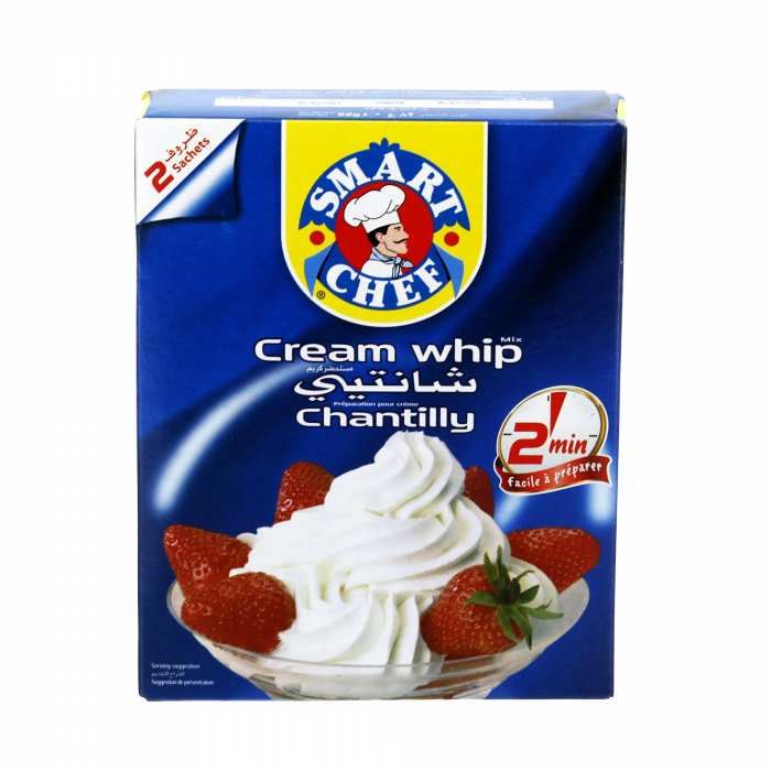 CREME CHANTILLY SMARTCHEF 72GR