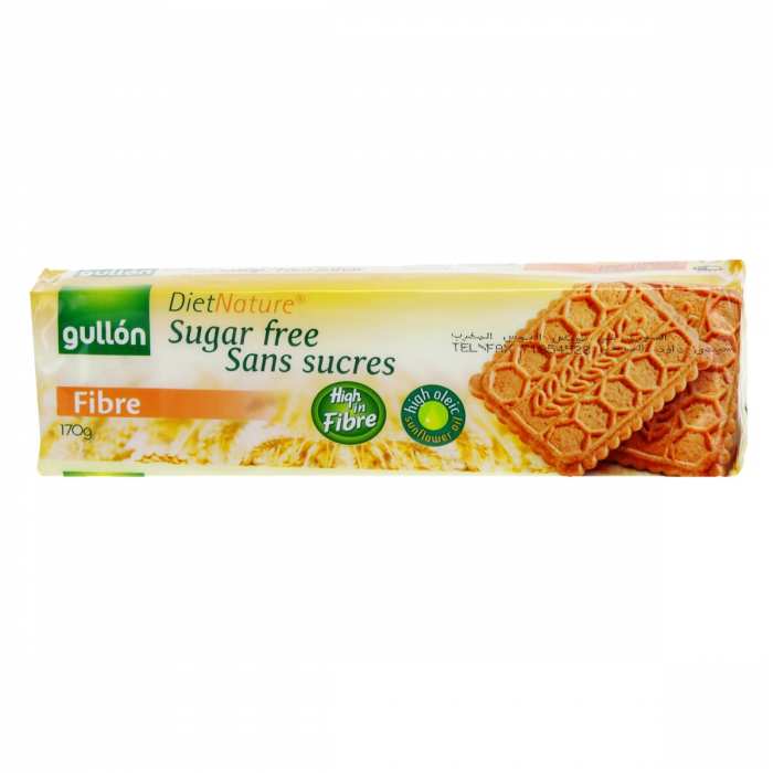 Gullon  fibre sans sucre 170g