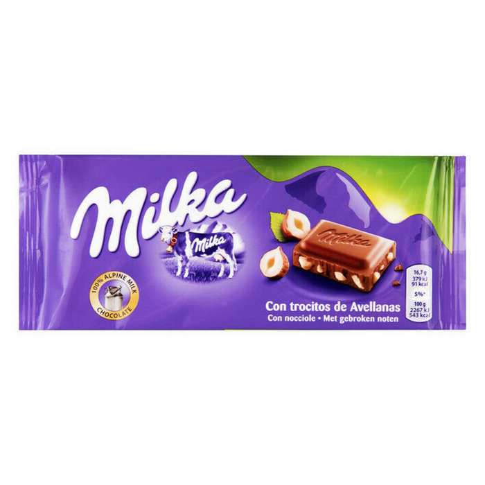 MILKA BROKEN HAZELNUT