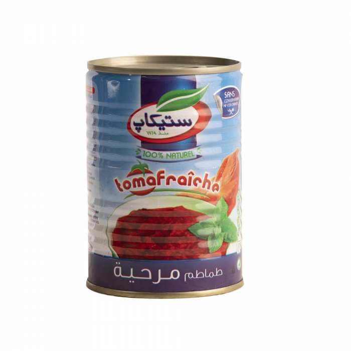 STICAP SAUCE TOMATE CONCASSE 380G