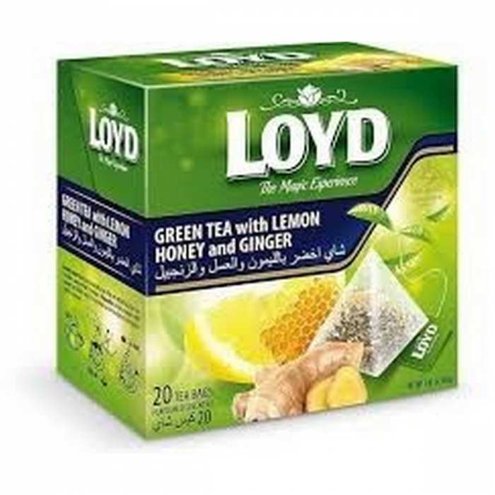 TEA WITH LEMON HONEY AND GINGER