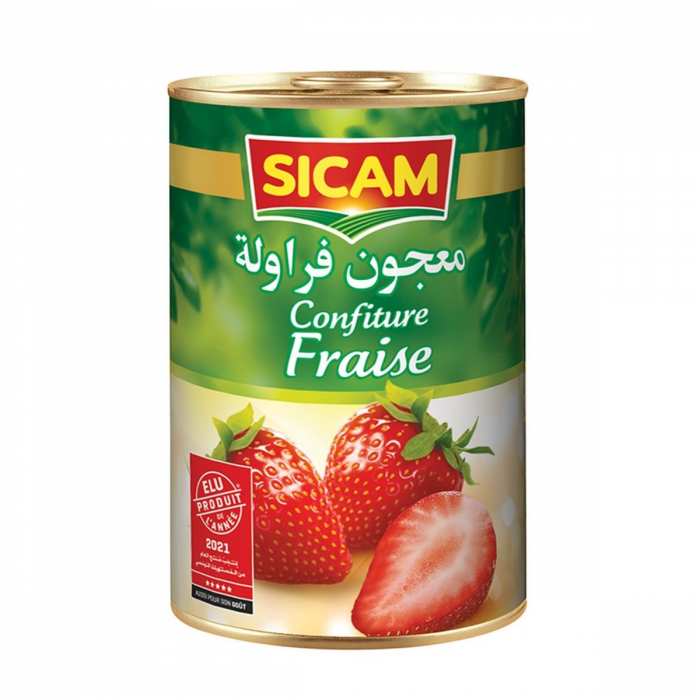 confiture fraise 470G