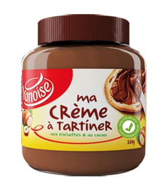 CREME A TARTINER VANOISE  340G