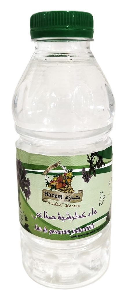 EAU DE GERANIUM INDUSTRIELLE HAZEM 235 ML