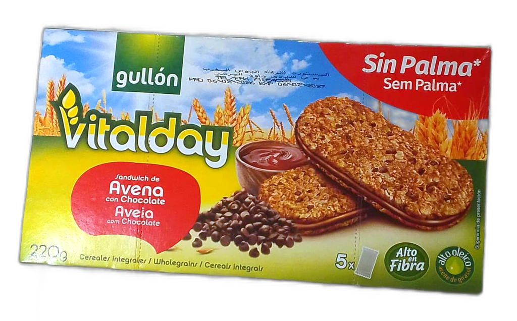 GULLON VITAL DAY AVINA CHOCOLAT 220G