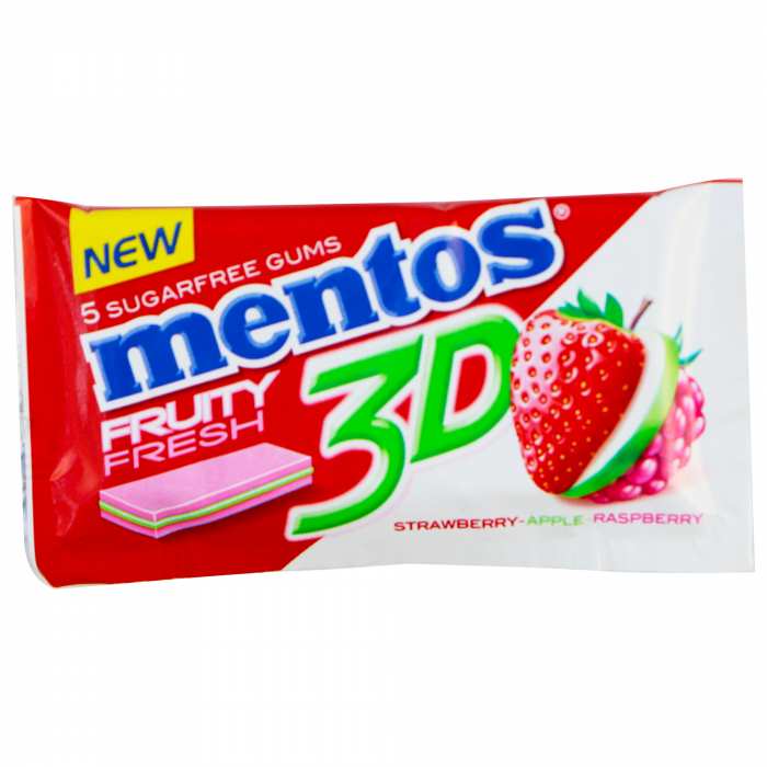 MENTOS 3D FRAISE