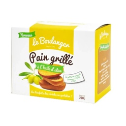 Pain grillé  a l'huile d'olive
