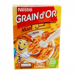 [96002] CEREALES GRAIN D'OR MIEL 600G