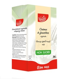 [PFNG0068] CREME A FOUETTER SANS SUCRE VANOISE 1L