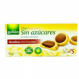 [29079] gullon ronditas chocolat 186g